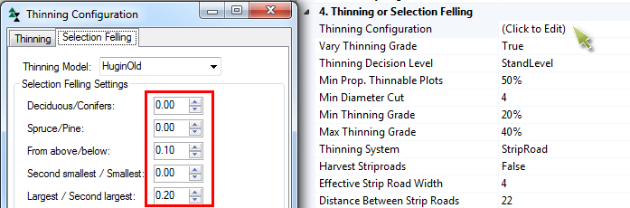 TreatmentModelSelectFelling