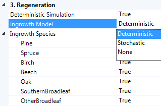 ProdModelIngrowthSettings