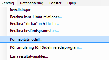 RunHabitatModelMenuItem